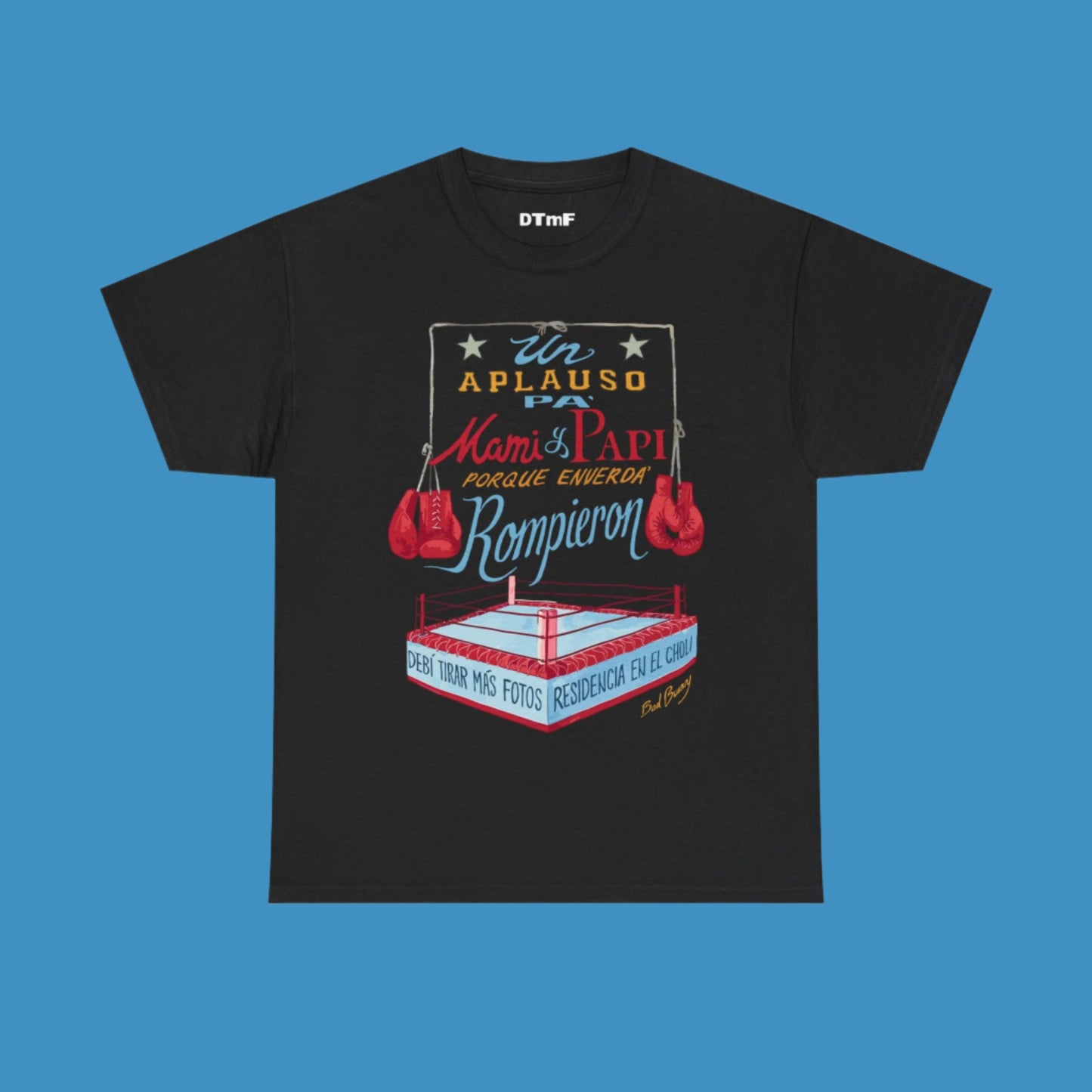DTMF Merch - Black Boxing Tee