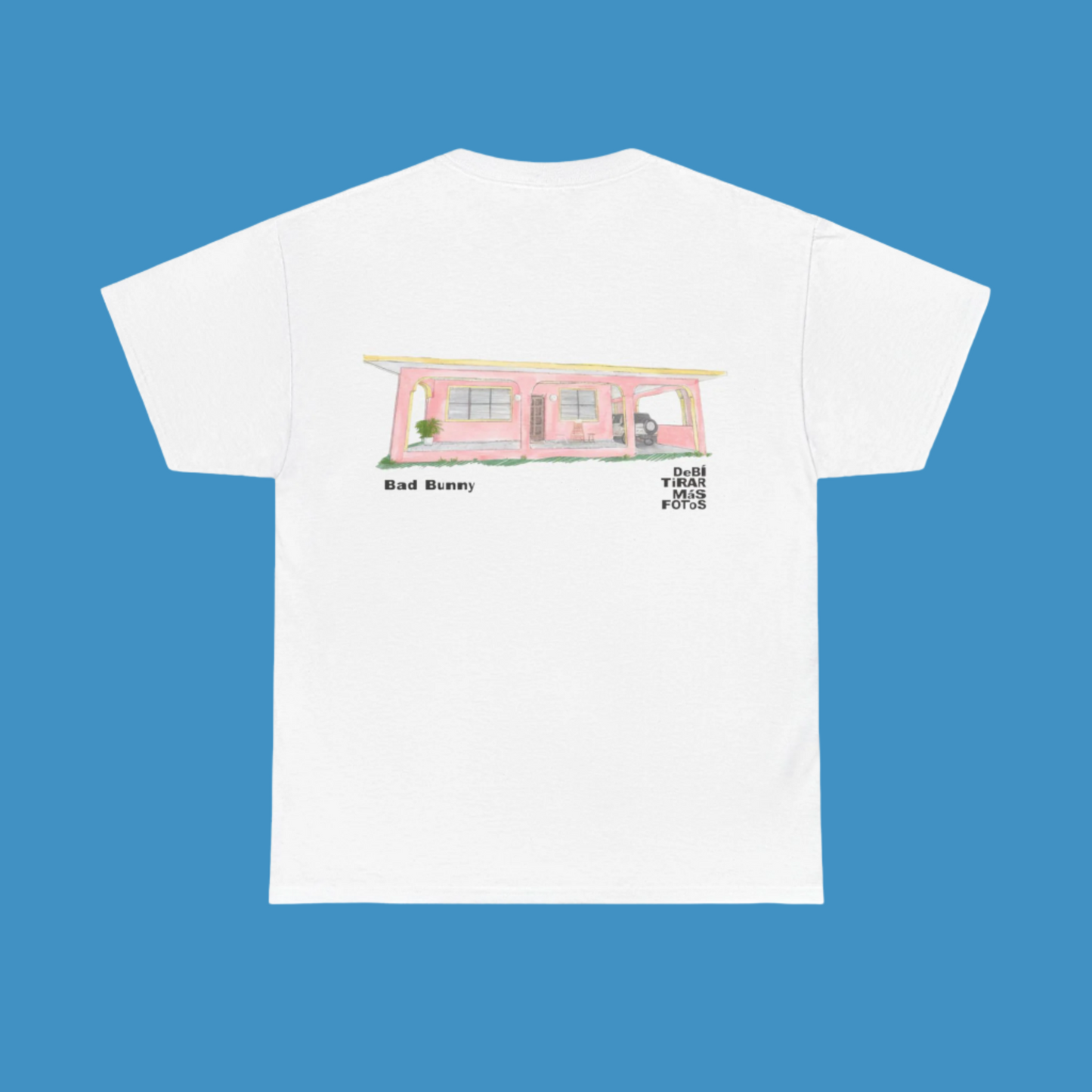 DTMF Merch - La Casita White Tee