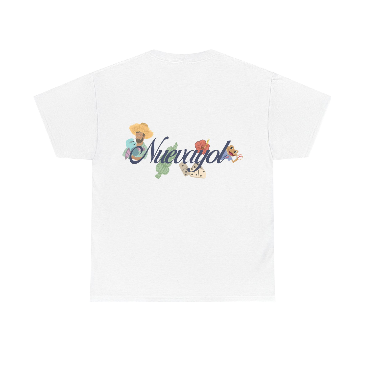 DTMF Merch - Nuevayol White Tee