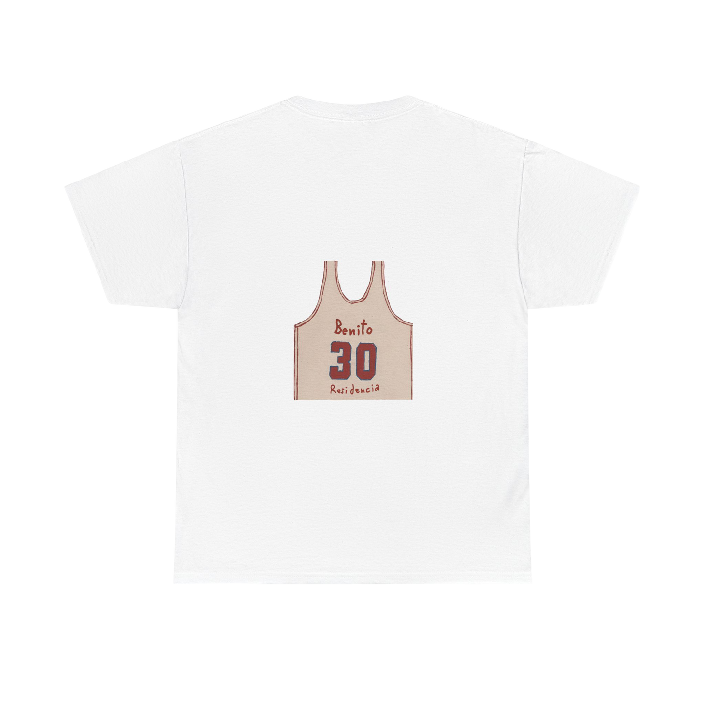 DTMF Merch - Puerto Rico Jersey White Tee