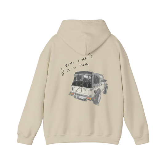 BAD BUNNY MERCH - DTMF Cream Vamos A Ver Si Es Velda Hoodie