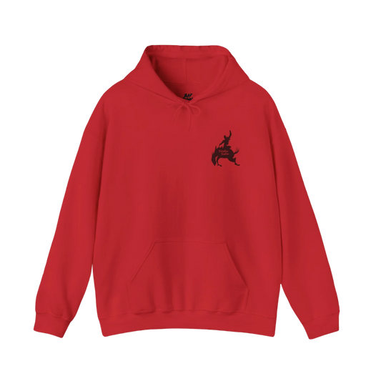 MOST WANTED TOUR - NADIE SABE MOST WANTED HORSE HOODIE RED