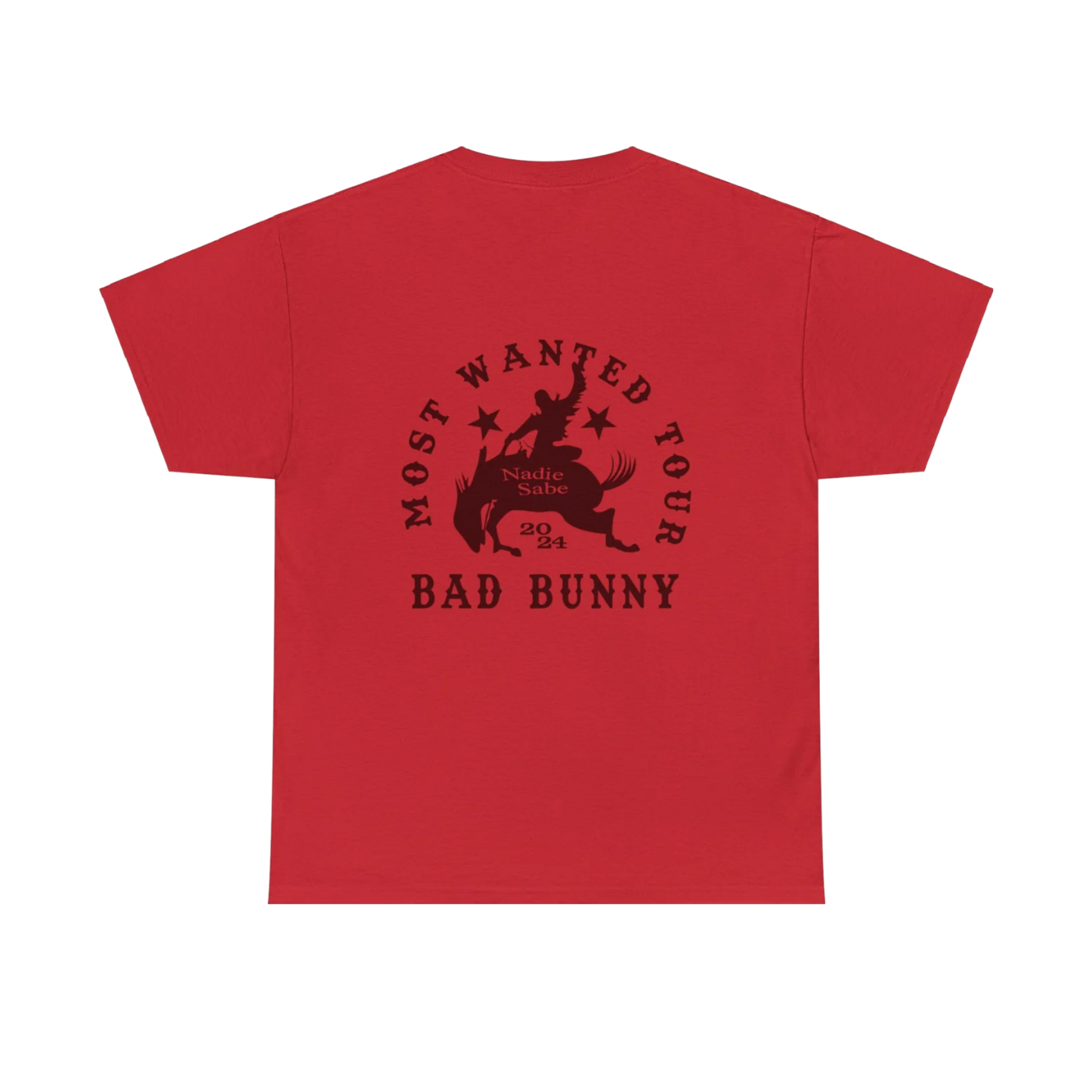 MOST WANTED TOUR - NADIE SABE MOST WANTED HORSE COTTON TEE