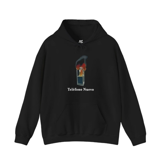 MOST WANTED TOUR - BURNING TELEPHONE TOUR DATES HOODIE BLACK