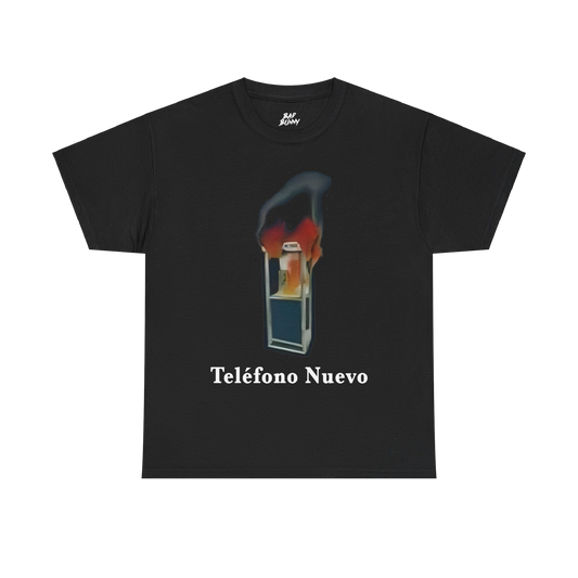 MOST WANTED TOUR - BURNING TELEPHONE BLACK COTTON TEE