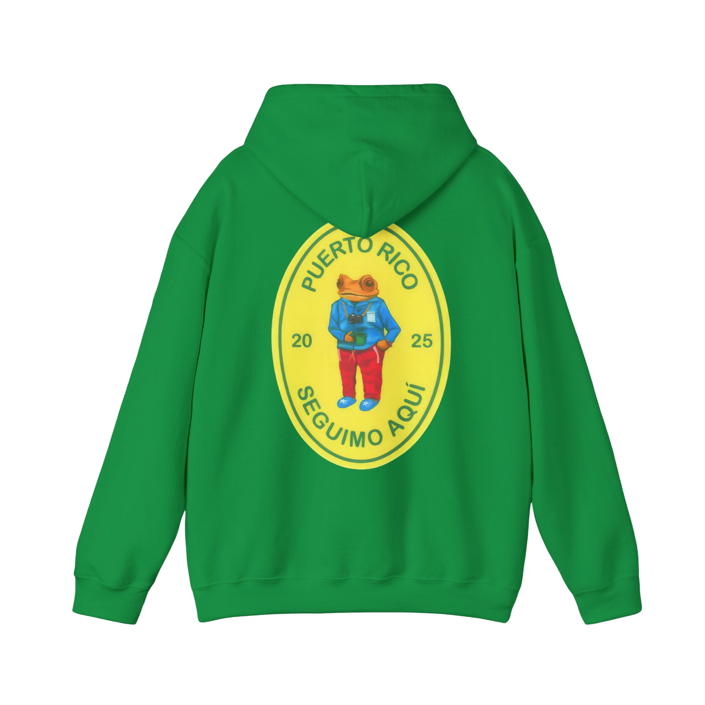 BAD BUNNY MERCH - DTMF Green Concho Hoodie