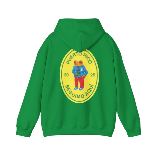 BAD BUNNY MERCH - DTMF Green Concho Hoodie