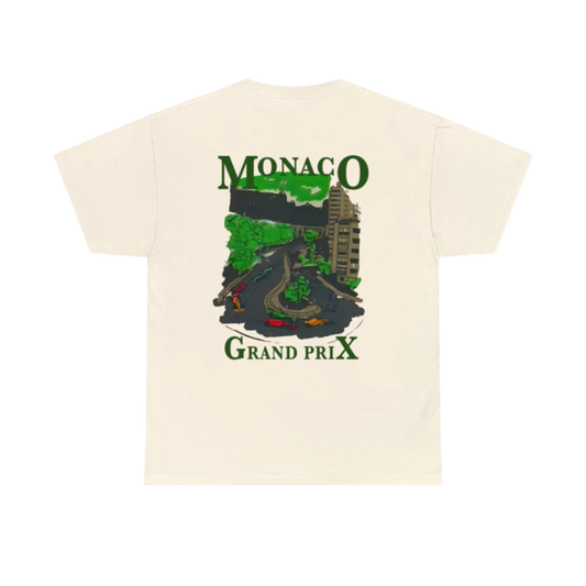 MOST WANTED TOUR - MONACO GRAND PRIX NATURAL COTTON TEE