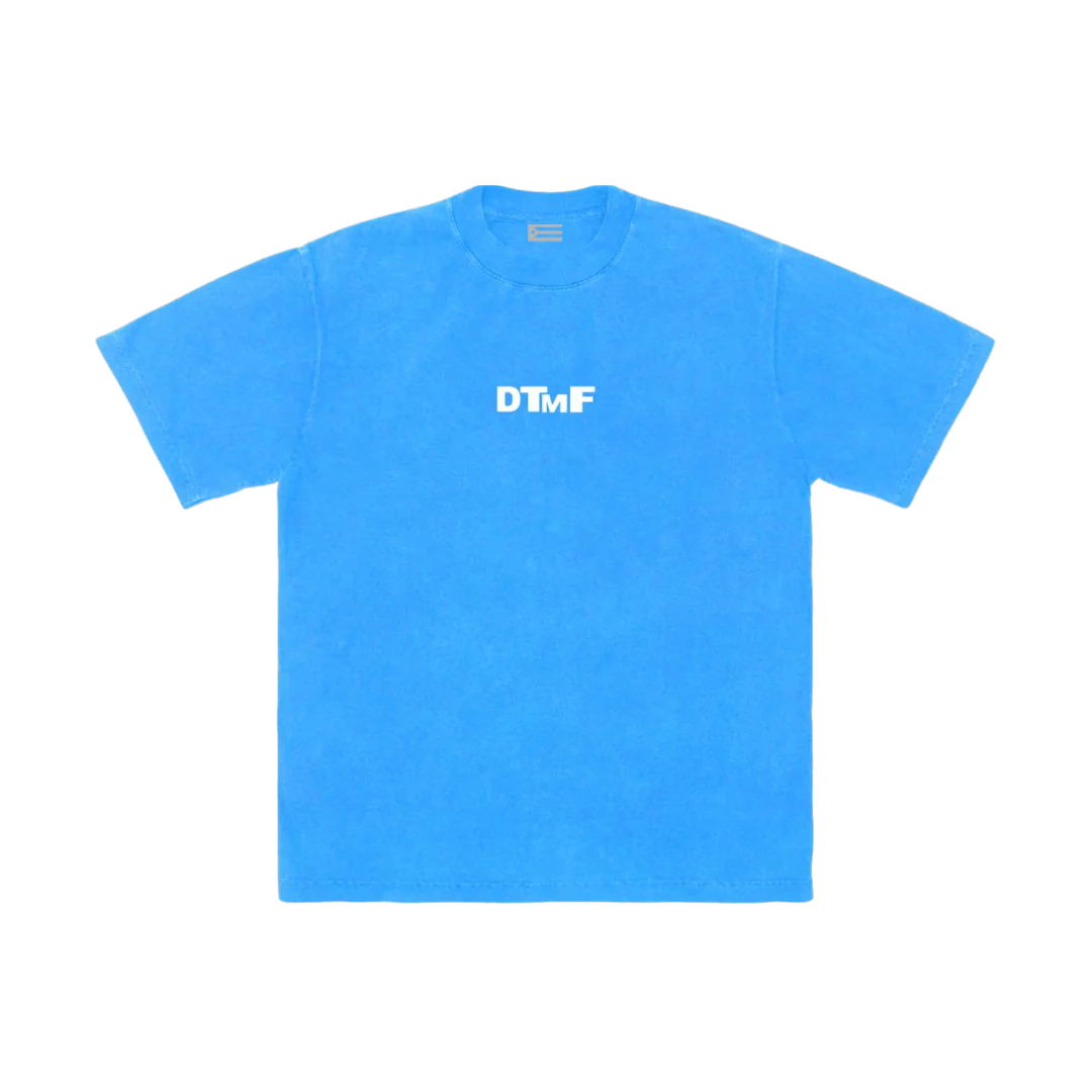 BAD BUNNY MERCH - DTMF Blue Concho T-Shirt