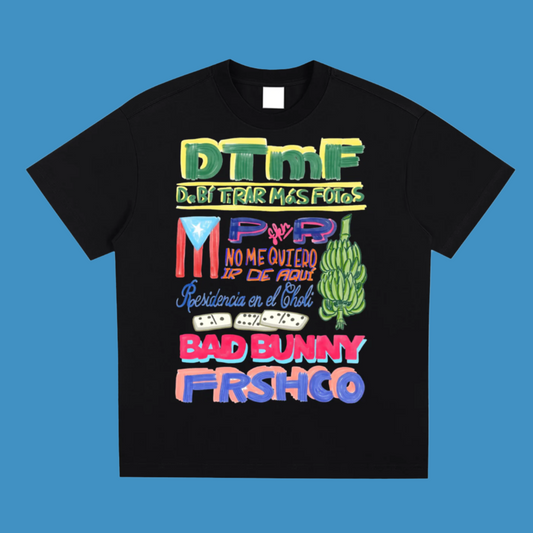 DTMF Merch - Residencia Tour Black Tee