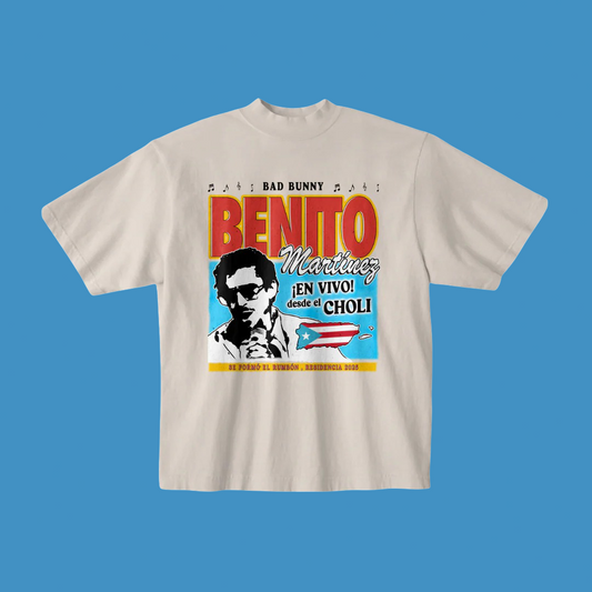 DTMF Merch - Residencia Salsa Off White T-Shirt